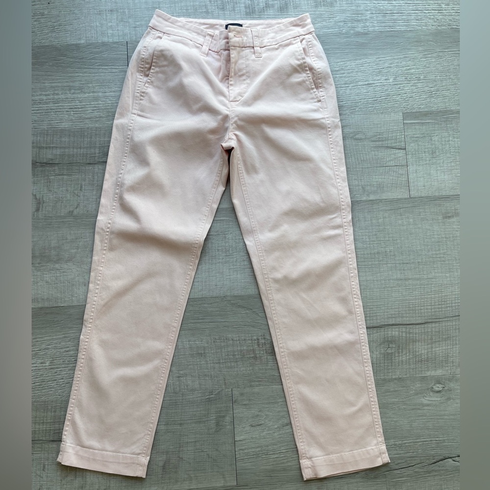J Crew Factory, women’s chino pants, size 00.